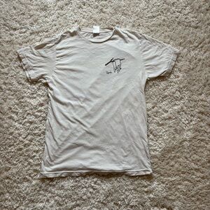 Ripndip White Graphic Tee. Size M.